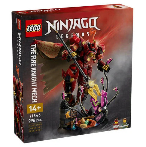 Lego Ninjago The Fire Knight Mech για 14 Ετών 996τμχ Κωδικός 71846
