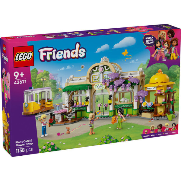 Lego Friends Plant Café Flower Shop για 9 Ετών 1138τμχ Κωδικός 42671