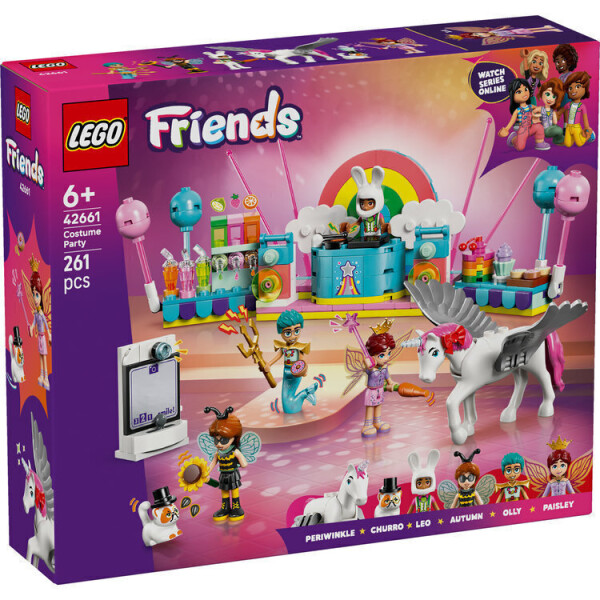 Lego Friends Party Unicorn Fairy για 6 Ετών 261τμχ Κωδικός 42661