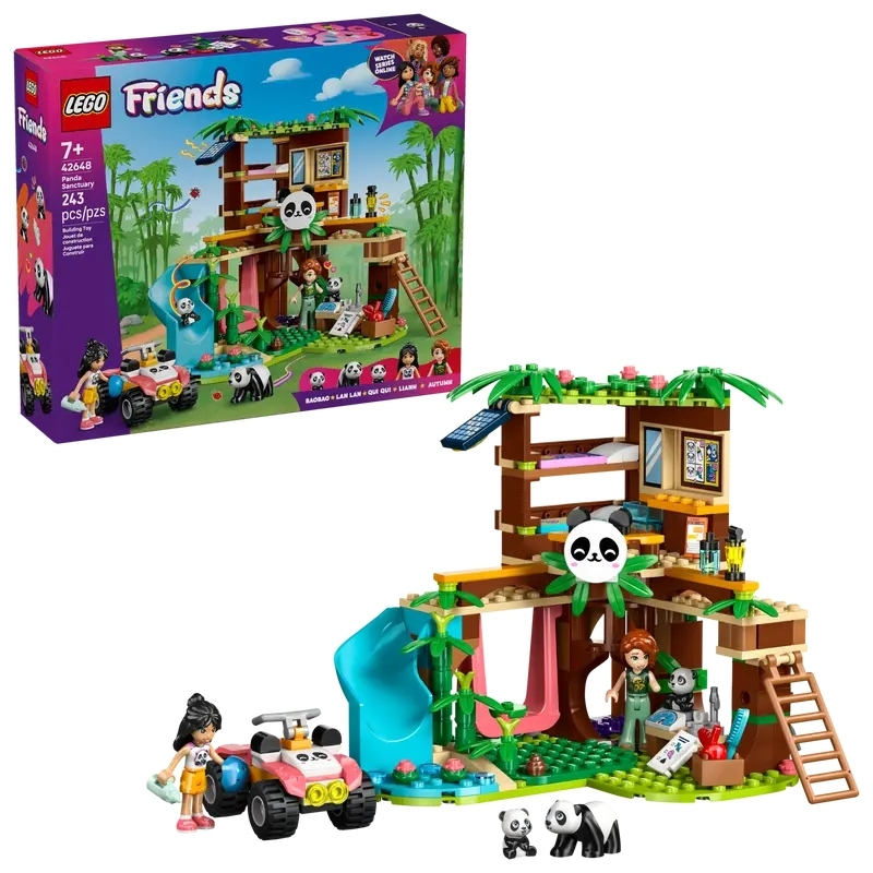 Lego Friends Panda Sanctuary Animal Care για 7 Ετών 243τμχ Κωδικός 42648