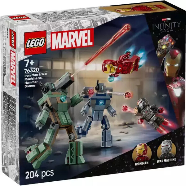 Lego Super Heroes Iron Man War Machine για 7 Ετών 204τμχ Κωδικός 76320