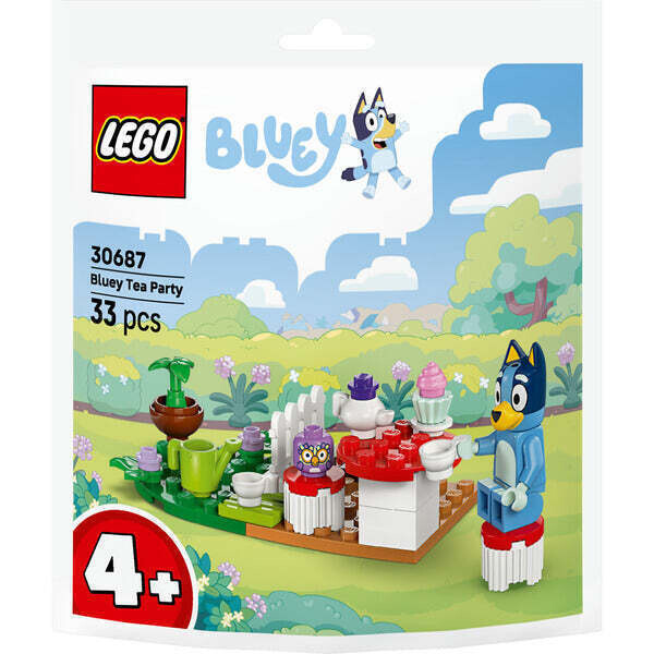 Lego Τουβλάκια Blueys Teeparty για 4 Ετών 33τμχ Κωδικός 30687