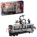 Lego Super Heroes Spiderman vs Doc Ock Subway Train Scene για 9 Ετών 393τμχ Κωδικός 76321