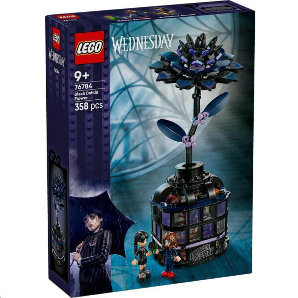 Lego Wednesday Black Dahlia Flower για 9 Ετών 358τμχ Κωδικός 76784