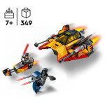 Lego Star Wars The Force Burner Snowspeeder για 7 Ετών 349τμχ Κωδικός 75414
