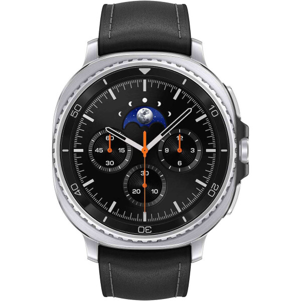 Samsung Galaxy Watch8 Classic Stainless Steel 46mm Αδιάβροχο με Παλμογράφο Μαύρο