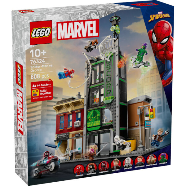 Lego Super Heroes Spider-Man vs. Oscorp για 10 Ετών 808τμχ Κωδικός 76324