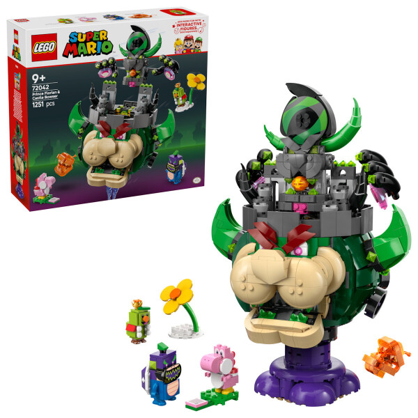 Lego Super Mario Prince Florian Castle Bowser για 9 Ετών 1251τμχ Κωδικός 72042