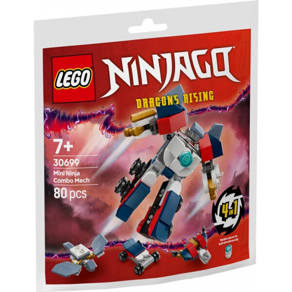 Lego Ninjago Mini Ninja Combo Mech για 7 Ετών 80τμχ Κωδικός 30699