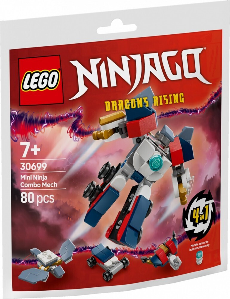 Lego Ninjago Mini Ninja Combo Mech για 7 Ετών 80τμχ Κωδικός 30699
