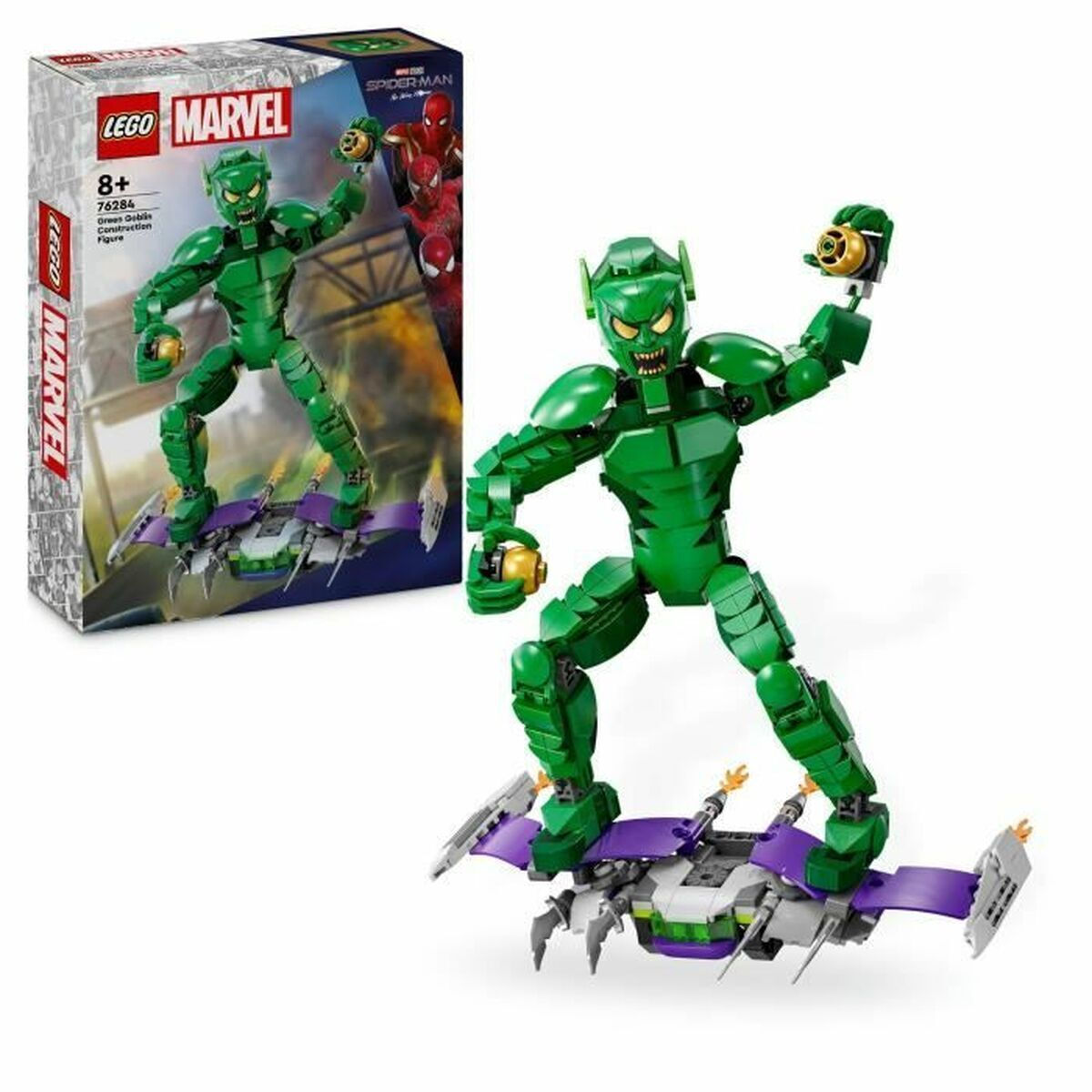 Lego Spider-Man Green Goblin Construction Figure για 8 Ετών 471τμχ Κωδικός 76284