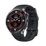 OnePlus Watch 3 Stainless Steel 47mm Αδιάβροχο με Παλμογράφο Obsidian Titanium