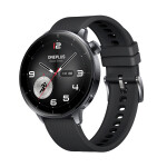 OnePlus Watch 3 Stainless Steel 43mm Αδιάβροχο με Παλμογράφο Black Steel
