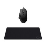 Logitech G502 X Gaming Ποντίκι 25600 DPI G240 Mouse Pad Μαύρο