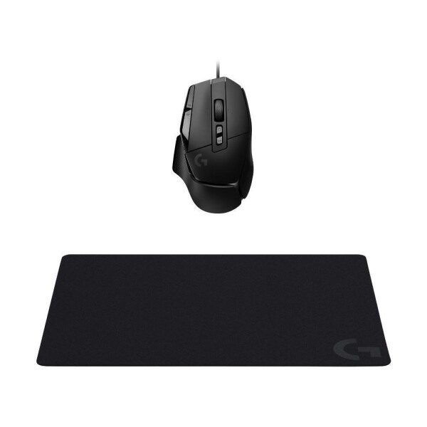 Logitech G502 X Gaming Ποντίκι 25600 DPI G240 Mouse Pad Μαύρο