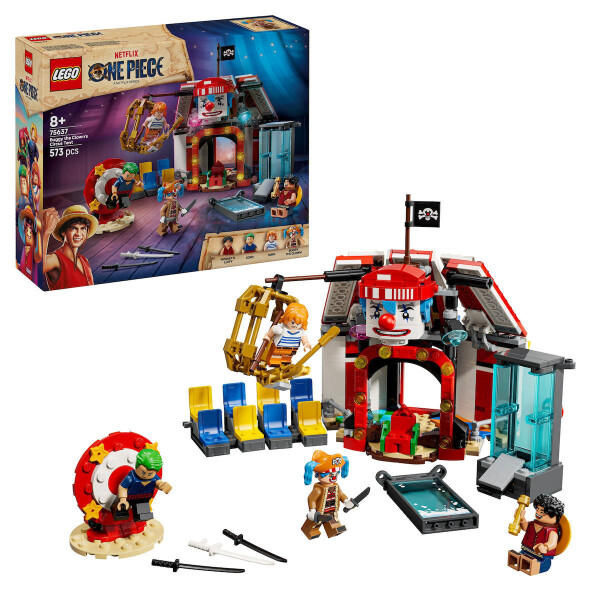 Lego Τουβλάκια One Piece - Buggy the Clowns Circus Tent για 8 Ετών 573τμχ Κωδικός 75637