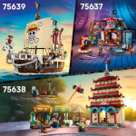 Lego Τουβλάκια One Piece - Windmill Village Hut για 8 Ετών 299τμχ Κωδικός 75636