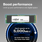 Crucial E100 SSD 2TB M.2 NVMe PCI Express 4.0 Κωδικός CT2000E100SSD8