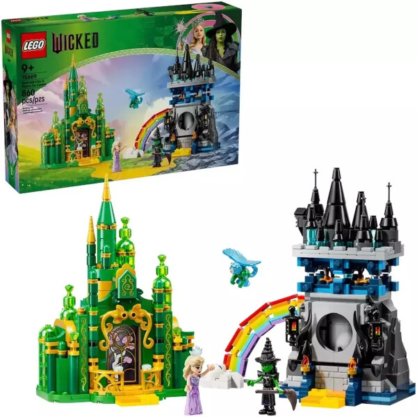 Lego Wicked Emerald City and Kiamo Ko Castle για 9 Ετών 860τμχ Κωδικός 75689