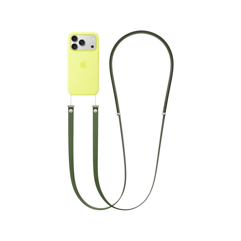 Apple Crossbody Strap Λουράκι Λαιμού για Κινητά Green