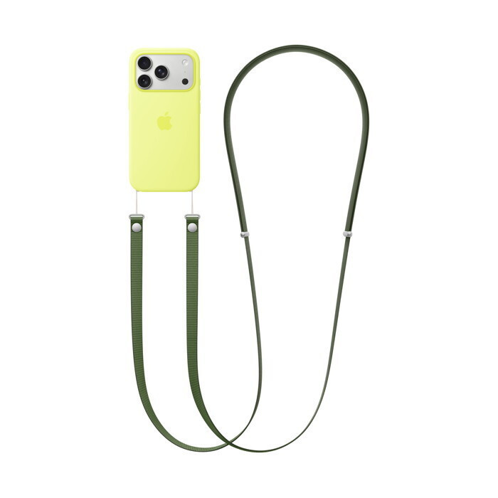Apple Crossbody Strap Λουράκι Λαιμού για Κινητά Green
