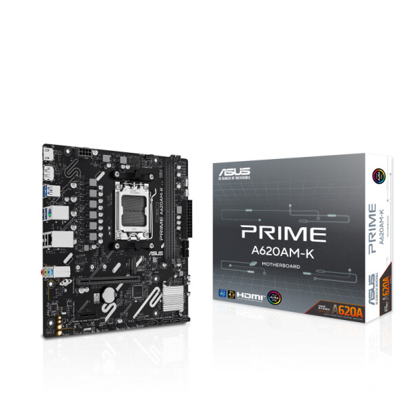 Asus Prime A620AM-K Motherboard Micro ATX με AMD AM5 Socket 90MB1GX0-M0EAY0