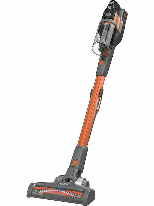 Black Decker BHFEV182C Επαναφορτιζόμενη Σκούπα 2 σε 1 Stick Χειρός 18V Πορτοκαλί
