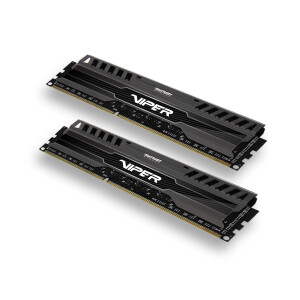 Patriot Viper 3 DDR3 16GB RAM με 2x8GB Modules και Ταχύτητα 1600 για Desktop Κωδικός PV316G160C9K