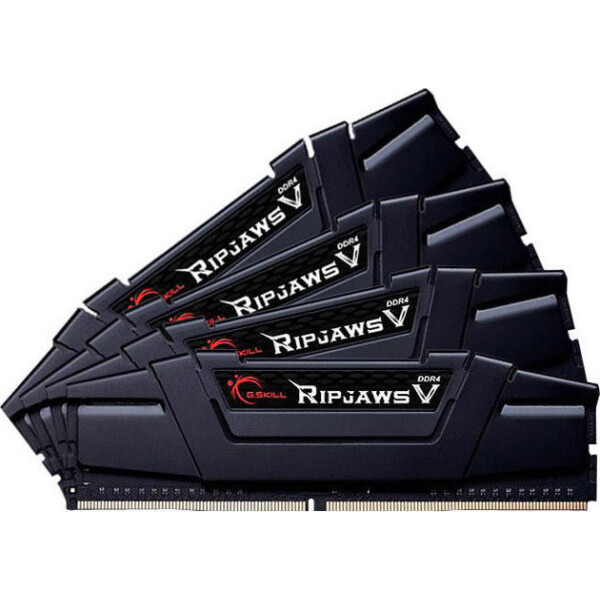 G.Skill Ripjaws V DDR4 32GB RAM με 4x8GB Modules και Ταχύτητα 3200 για Desktop Κωδικός F4-3200C16Q-32GVKB