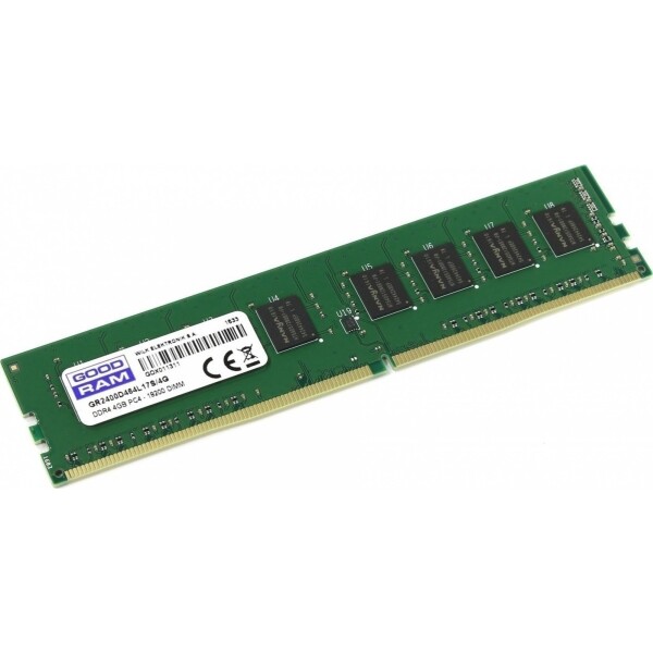 GoodRAM DDR4 με Module 1x4GB και Ταχύτητα 2400 για Desktop Κωδικός GR2400D464L17S/4G