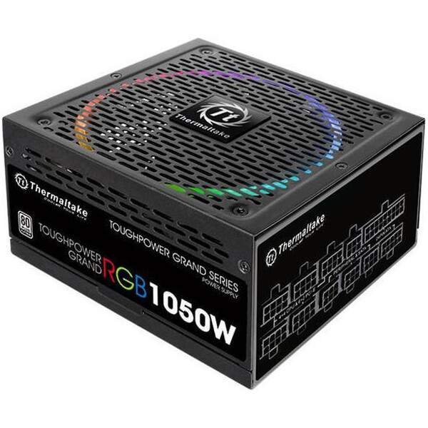 Thermaltake Toughpower Grand RGB 1050W Μαύρο Τροφοδοτικό Υπολογιστή Full Modular 80 Plus Platinum