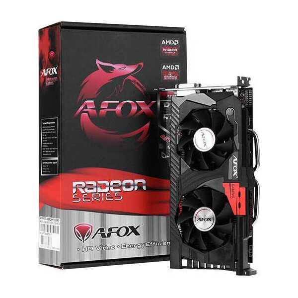 Afox Radeon RX 570 8GB GDDR5 Κάρτα Γραφικών Κωδικός AFRX570-8192D5H5