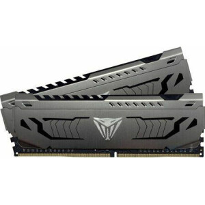 Patriot Viper Steel DDR4 32GB RAM με 2x16GB Modules και Ταχύτητα 3600 για Desktop Κωδικός PVS432G360C8K