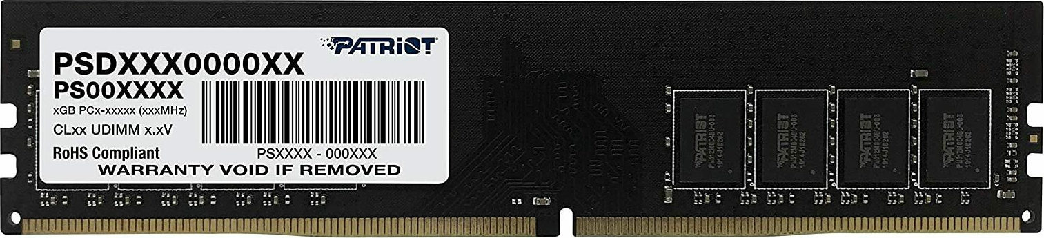 Patriot Signature Line DDR4 με Module 1x16GB και Ταχύτητα 3200 για Desktop Κωδικός PSD416G32002