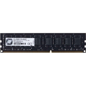 G.Skill Value DDR3 με Module 1x8GB και Ταχύτητα 1600 για Desktop Κωδικός F3-1600C11S-8GNT