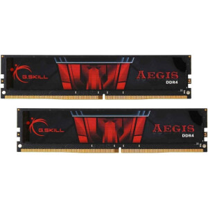 G.Skill Aegis DDR4 16GB RAM με 2x8GB Modules και Ταχύτητα 2666 για Desktop Κωδικός F4-2666C19D-16GIS
