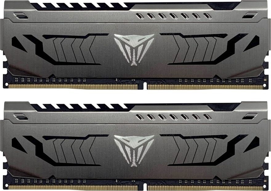 Patriot Viper Steel DDR4 16GB RAM με 2x8GB Modules και Ταχύτητα 3600 για Desktop Κωδικός PVS416G360C8K