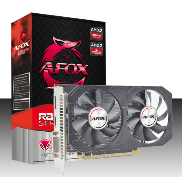 Afox Radeon RX 550 4GB GDDR5 Κάρτα Γραφικών Κωδικός AFRX550-4096D5H4-V6