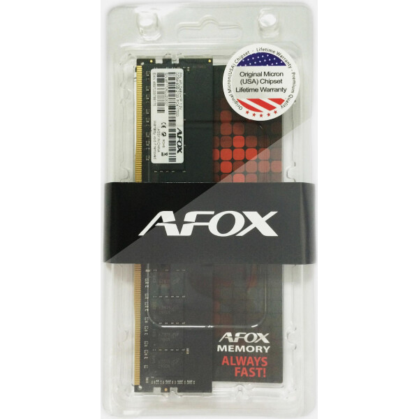 Afox DDR4 με Module 1x8GB και Ταχύτητα 2133 για Desktop Κωδικός AFLD48EK1P