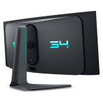 Dell AW3423DWF QD-OLED HDR Curved Gaming Monitor 34 QHD 3440x1440 165Hz με Χρόνο Απόκρισης 0.1ms GTG