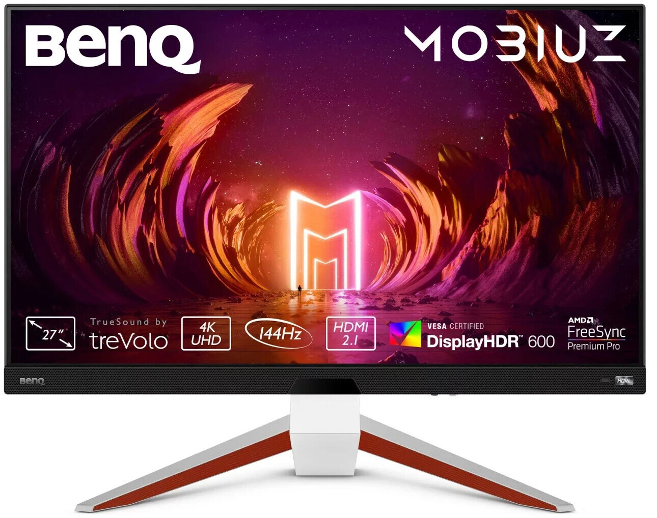 BenQ Mobiuz EX2710U IPS Gaming Monitor 27 4K 3840x2160 144Hz με Χρόνο Απόκρισης 1ms GTG