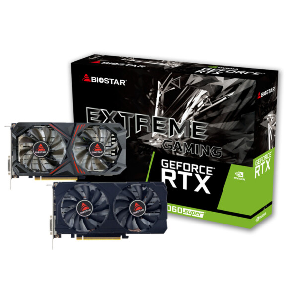 Biostar GeForce RTX 2060 Super 8GB GDDR6 Extreme Gaming Κάρτα Γραφικών Κωδικός VN2066RF82