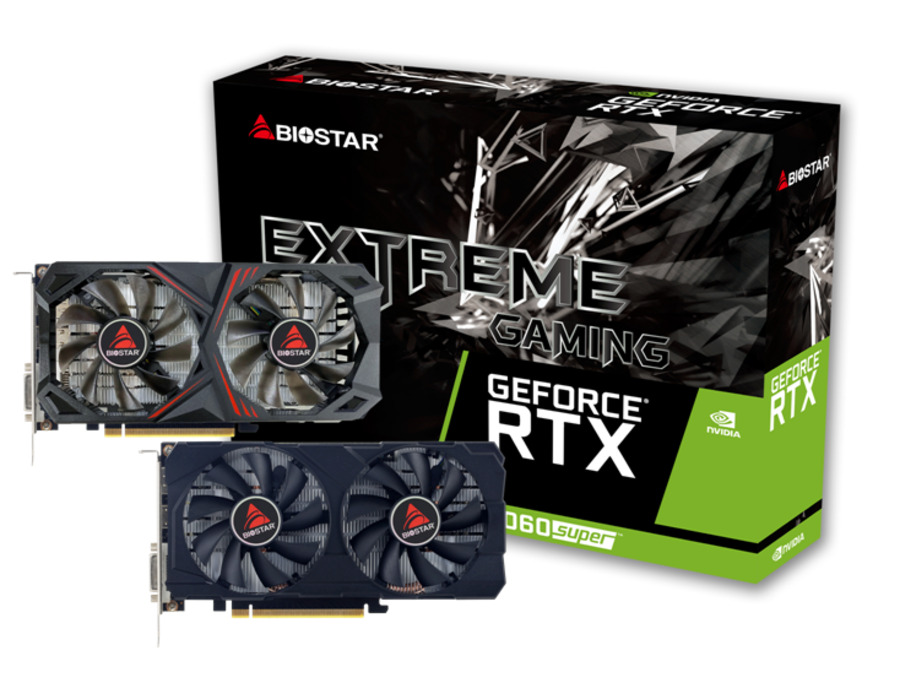 Biostar GeForce RTX 2060 Super 8GB GDDR6 Extreme Gaming Κάρτα Γραφικών Κωδικός VN2066RF82