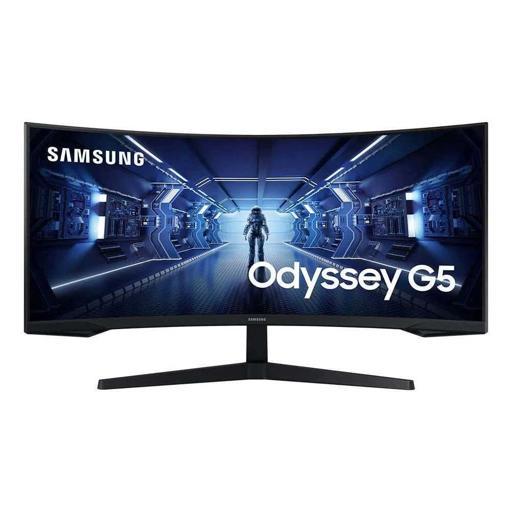 Samsung Odyssey G5 LC34G55TWWPXEN Ultrawide VA HDR Curved Gaming Monitor 34 QHD 3440x1440 165Hz