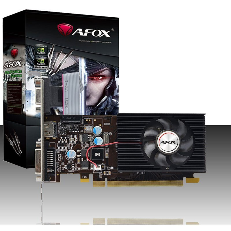 Afox GeForce GT 210 1GB DDR2 Κάρτα Γραφικών Κωδικός AF210-1024D2LG2-V7