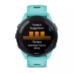 Garmin Forerunner 265 46mm Αδιάβροχο Smartwatch με Παλμογράφο Aqua/Black