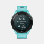 Garmin Forerunner 265 46mm Αδιάβροχο Smartwatch με Παλμογράφο Aqua/Black