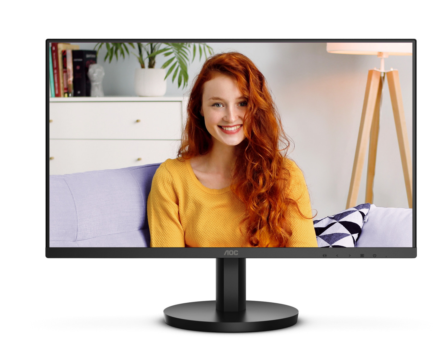 AOC 24B3HA2 IPS Monitor 23.8 FHD 1920x1080 με Χρόνο Απόκρισης 4ms GTG