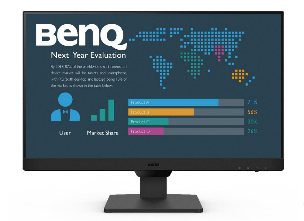 BenQ BL2490 IPS Monitor 23.8 FHD 1920x1080 με Χρόνο Απόκρισης 5ms GTG