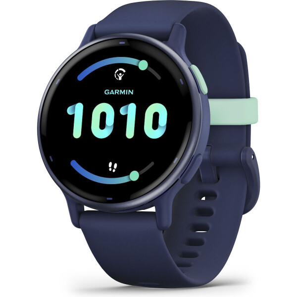 Garmin Vivoactive 5 Aluminium 42mm Αδιάβροχο Smartwatch με Παλμογράφο Royal Blue